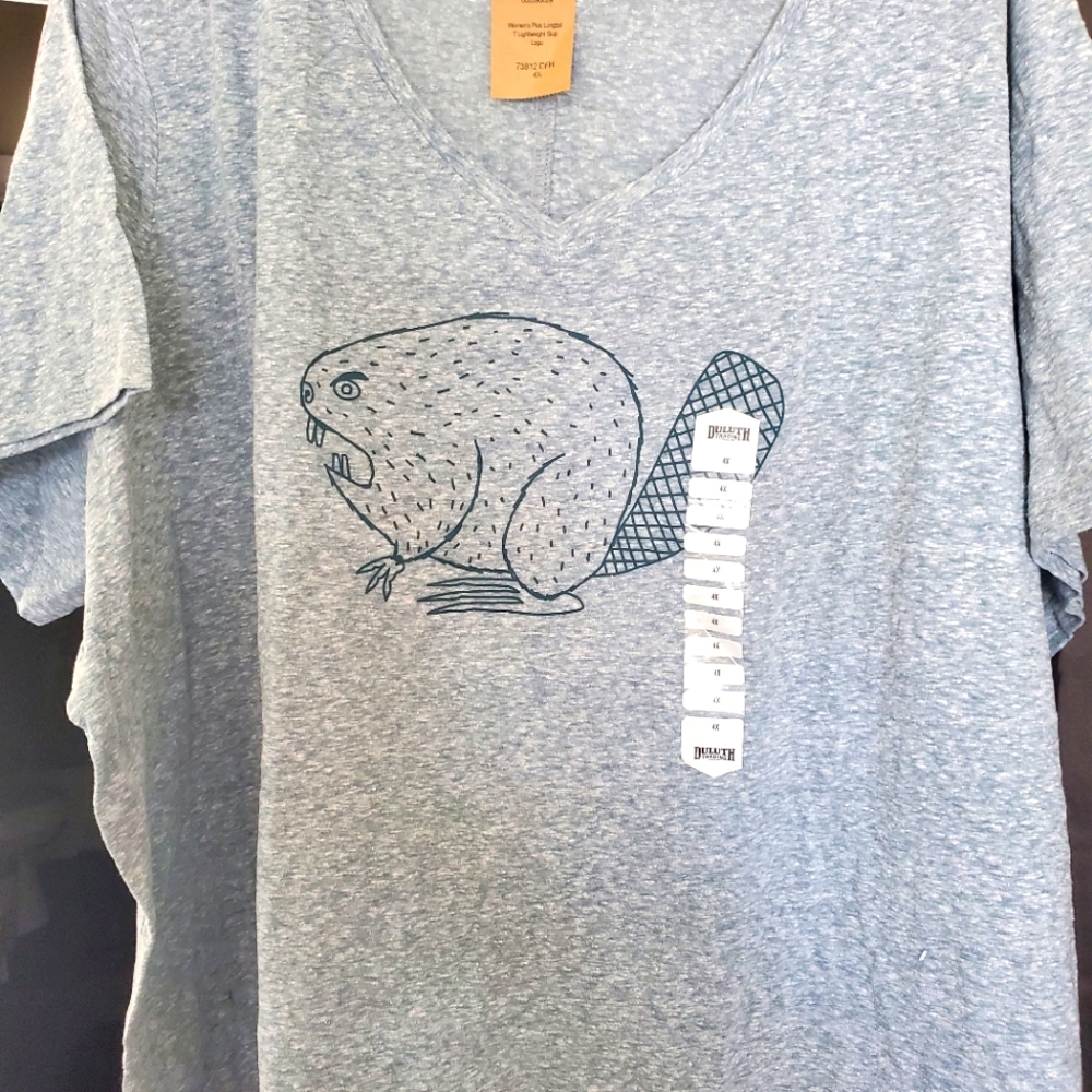 Duluth angry beaver tee